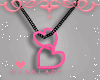 <P>Necklace I LoVe Pink 