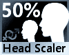 Head Scaler 50% M A