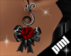 [PLM] long rose earring