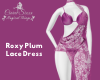 Roxy Plum Lace Dress