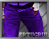 purple pants x