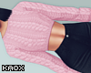 Kx! Short Pink Sweater