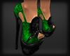 Vintage Heels Green