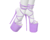 R | Lilac Tie Heels