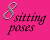 8 seated poses
