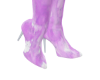 Purple cloud boots