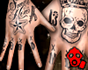X. WR .Hand & tattoo