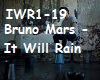 Bruno Mars-It Will Rain
