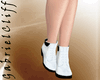 White Ankle Boots