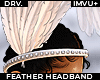 ! DRV. feather headband