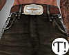 T! Western Brown Jeans