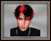Hair Black and red