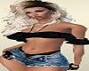 Beach Summer Short TOp Blond