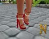 Red Sandals