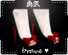 !♥ Red Princess Shoes