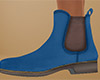Blue Gray Chelsea Boots 2 (F)