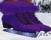 Skates w Fur Purple