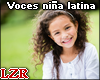 Voice kid Girl latina