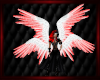 Angel Red & White Wings
