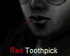 Red Bling Toothpick