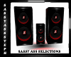 [SS] Toxic Red Speakers