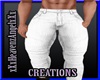 White Muscled Jeans