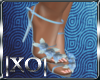 lXOl Baby Blue Heels