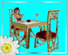 Romantic table set gold
