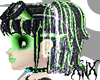 Green/Black Lollicurls