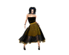 Black Gold Dress