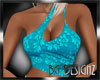 [BGD]Asym Teal-Floral