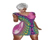 Chubby Print 3 Minidress
