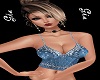 Denim Corset Top~
