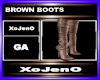 BROWN BOOTS