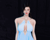 梅 goddess blue dress