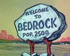 Welcome To BedRock Sign
