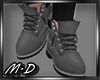 {MD}Gray Boots