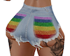 PRIDE Booty Shorts Light