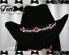 Blk Ruby Cowboy Hat