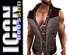 ICON Brown Vest  (muscle