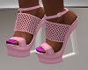 FG~ Pink Net Heels