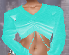 Baby Blue Crop Sweater