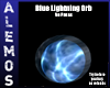 blue lightning orb