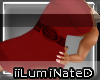 SLIM  sheer red
