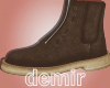 [D] Esta brown boots