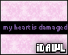 iD| HeartDamaged Sticker