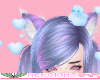 Hearts Baby Blue