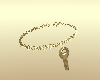 Golden Key Ankle Chain