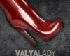 V| K-Rain Boots Red