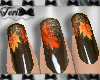 Fall Leaves Nails
